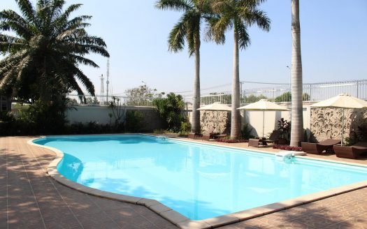 ID: 761 | Magnificent modern villa with garden in a gated community for rent