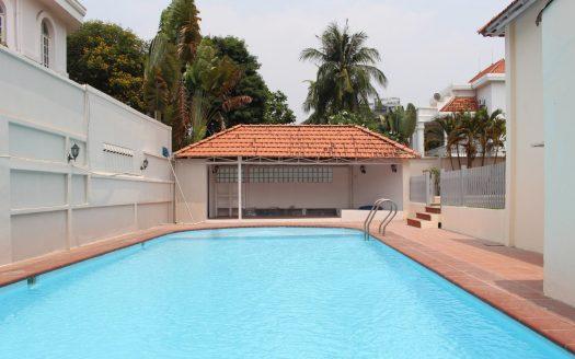 ID: 405 | Villa in compound with large garden for rent in Thao Dien district 2 HCMC