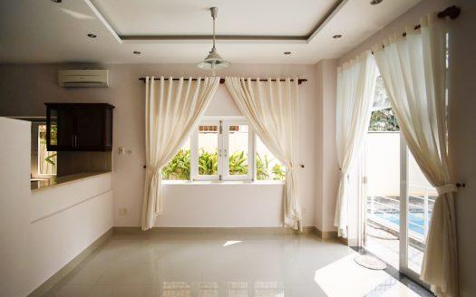 ID: 117 | Contemporary house for lease with 4 bedroom, front yard and private pool in district 2 HCMC