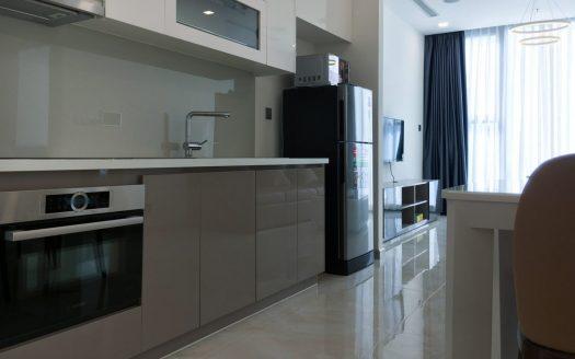 ID: 1615 | Vinhomes Golden River | 1BR apartment for rent, HCMC D1 | Top floor