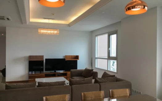 ID: 1046 | Xi Riverview Palace | 3 BR apt. for rent with river view in Saigon