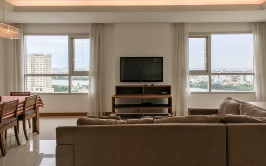 ID: 39 | Xi Riverview Palace | 200m2, Fully furnished 3BR apt on the 14th floor for rent