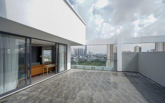 ID: 1078 | New City | Riveting rooftop terrace apartment for rent in District 2