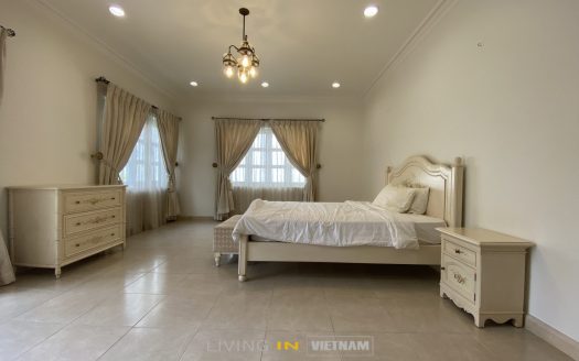 ID: 308 | Elegant house for rent with garden and swimming pool nearby the International school of HCM in District 2