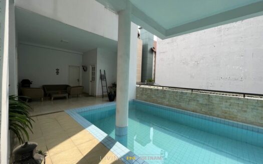 ID: 6 | 4 BR house with shady swimming pool in compound for rent in HCMC Thao Dien