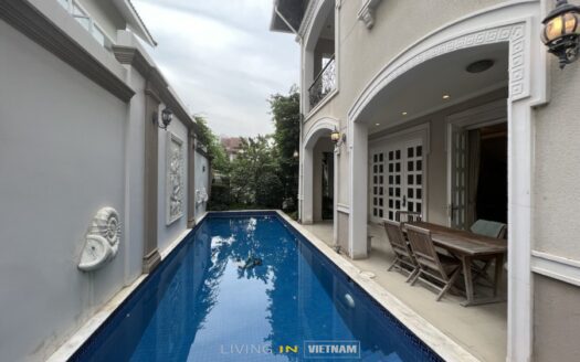 ID: 2235 | Furnished 4-Bedroom house in Thao Dien, HCMC