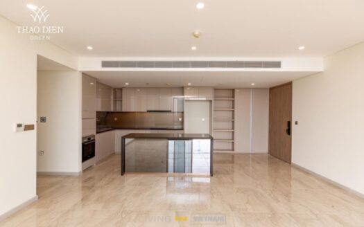 ID: 543 | Thao Dien Green: Unfurnished 3-BR apt. for rent