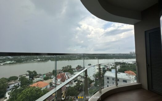 ID: 2375 | Luxury 3-Bedroom Unfurnished Apartment on 10th floor at Thao Dien Green