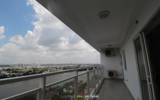 ID: 2450 | River Garden | Unfurnished 3BR apt in Thao Dien, District 2