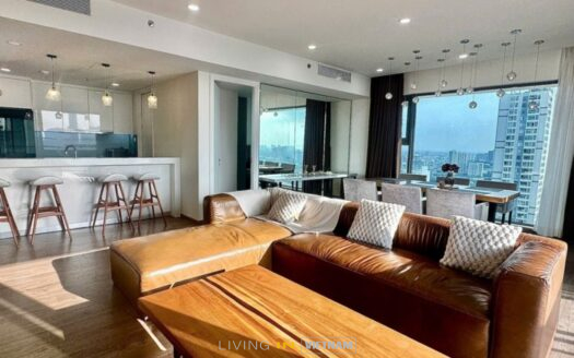 ID: 2524 | Gateway Thao Dien | 2BR + 1 working room apartment with city view for rent